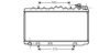 ASHUKI N656-10 Radiator, engine cooling